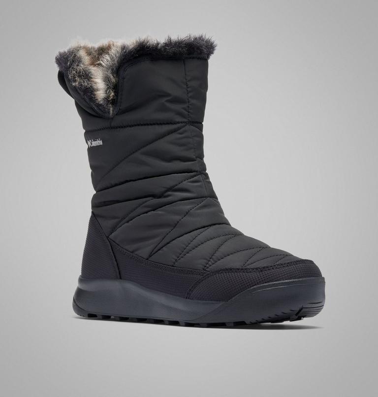 Women's Minx Slip V Snow Boot, Color: Black, Ti Titanium, image 3