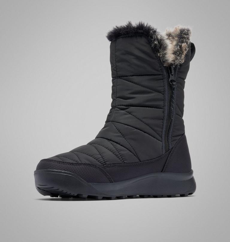 Women's Minx Slip V Snow Boot, Color: Black, Ti Titanium, image 7