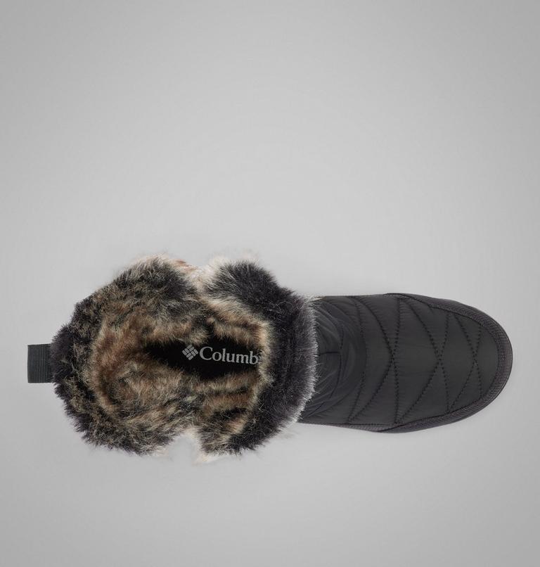 Women's Minx Slip V Snow Boot, Color: Black, Ti Titanium, image 4