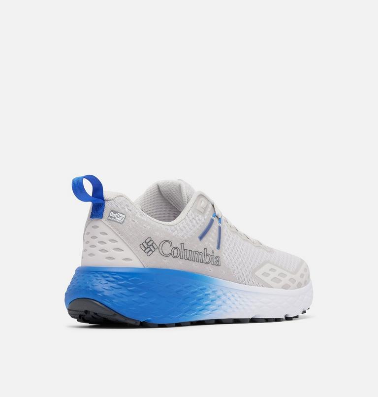Men's Konos TRS OutDry Hiking Shoe, Color: Silver Grey, Vivid Blue, image 9