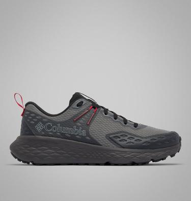 Men's Konos TRS Hiking Shoe, Color: Ti Grey Steel, Mountain Red, image 1