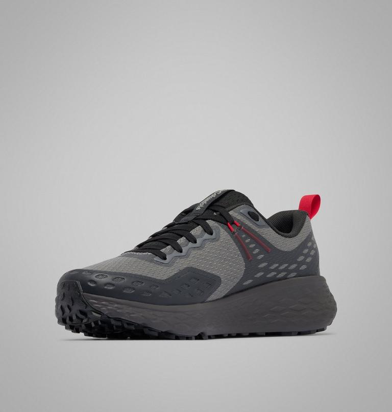 Men's Konos TRS Hiking Shoe, Color: Ti Grey Steel, Mountain Red, image 7
