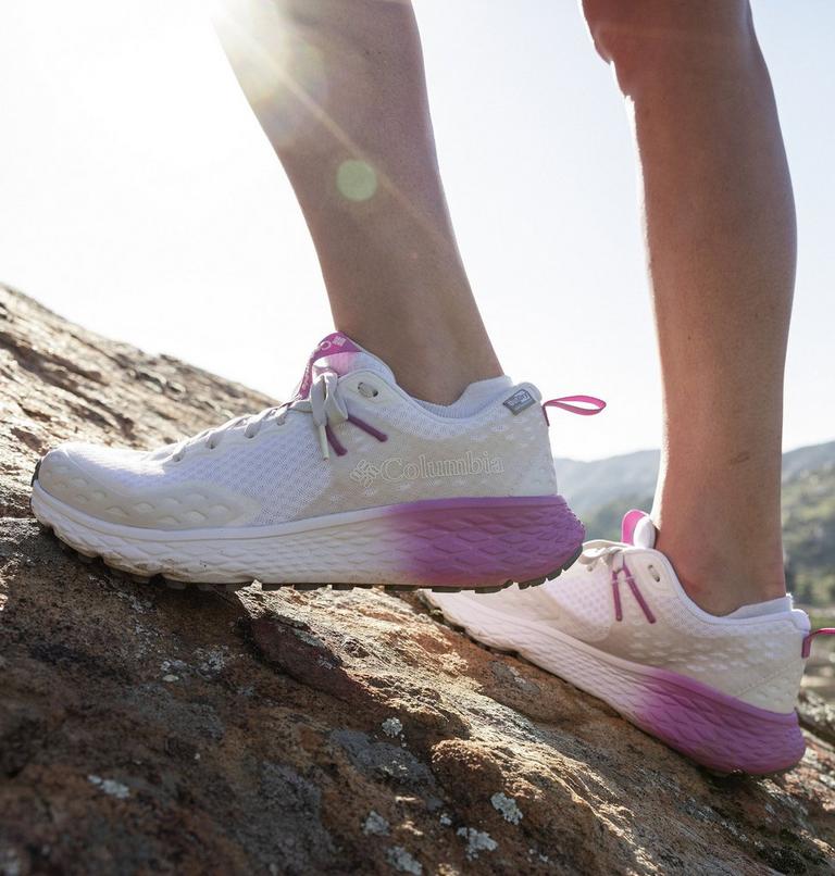 Zapatilla de senderismo Konos TRS OutDry para mujer, Color: White, Berry Patch, image 11