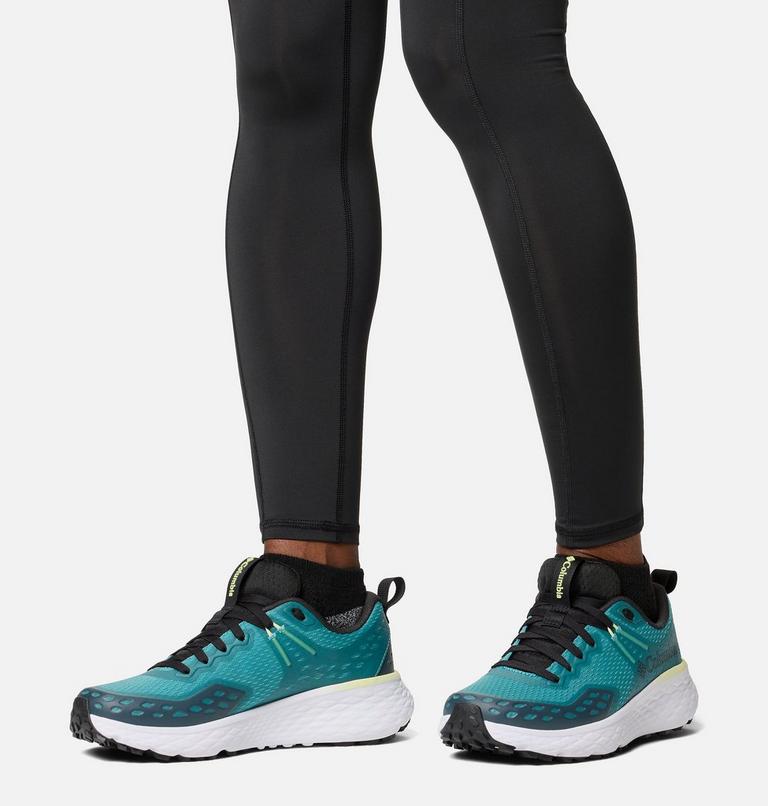 Women's Konos TRS Hiking Shoe, Color: Teal, Spring Yellow, image 10