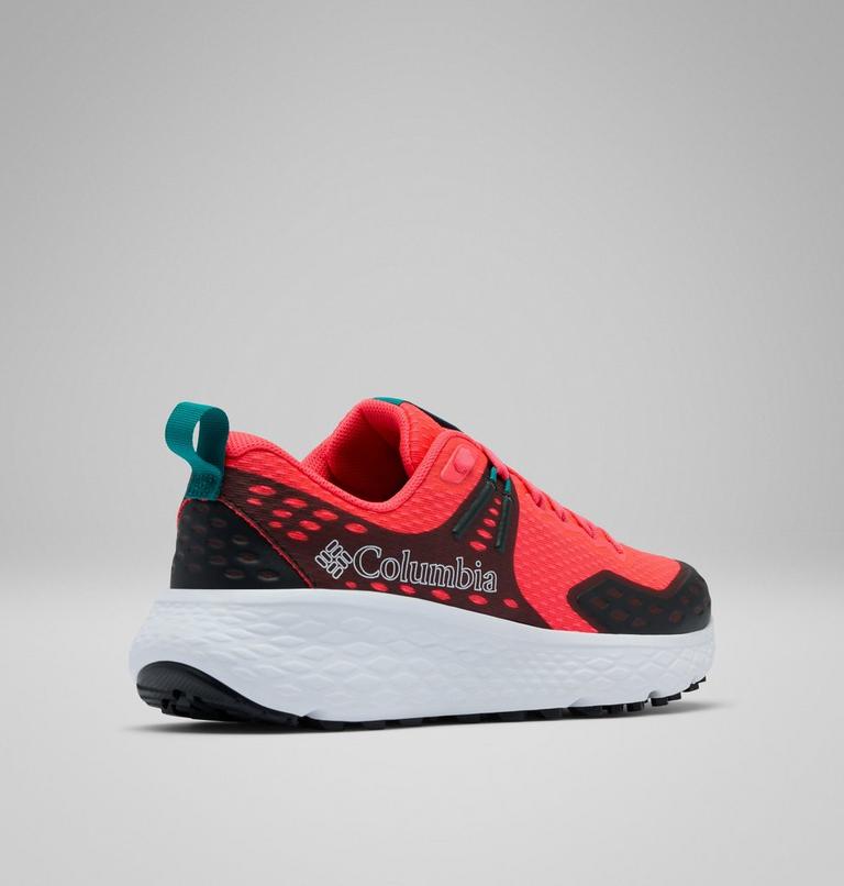 Women's Konos TRS Hiking Shoe, Color: Neon Sunrise, Teal Chloride, image 9