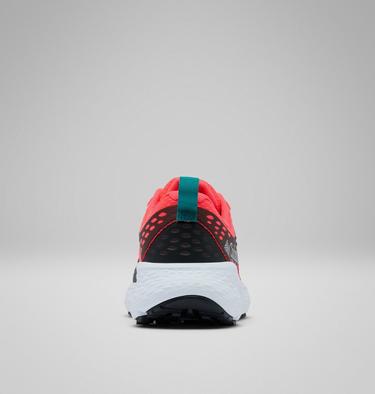 Women's Konos TRS Hiking Shoe, Color: Neon Sunrise, Teal Chloride, image 4