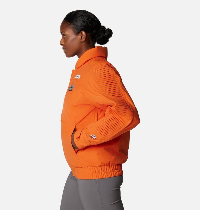 Unisex Skywalker Pilot Ski Jacket, Color: Heatwave, image 4