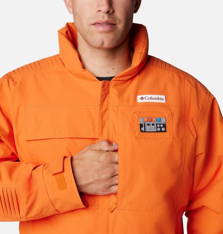Unisex Skywalker Pilot Ski Jacket, Color: Heatwave, image 5
