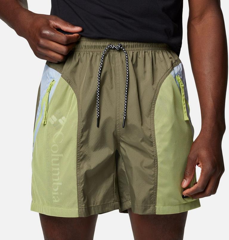 Men's Riptide II Shorts, Color: Stone Green, Whisper, Napa Green, image 4