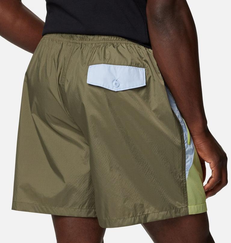 Men's Riptide II Shorts, Color: Stone Green, Whisper, Napa Green, image 5