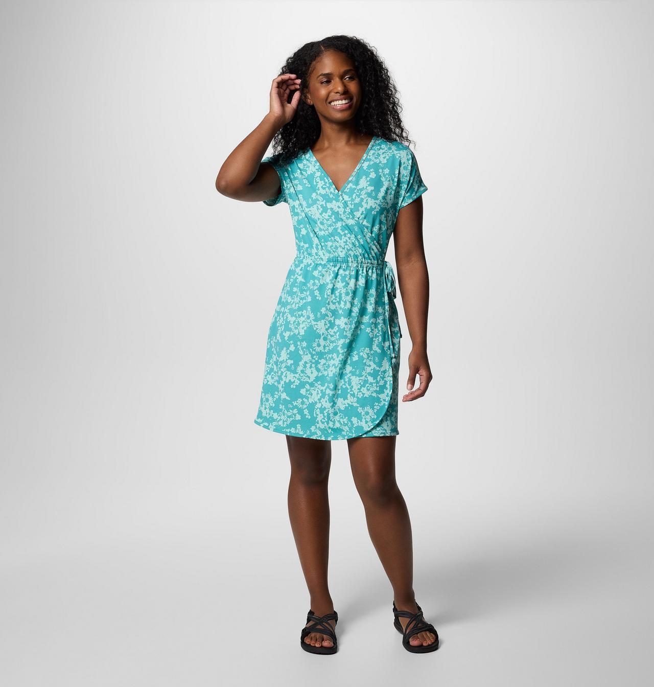 Women's Chill River™ Print Wrap Dress | 330 | XXL 6