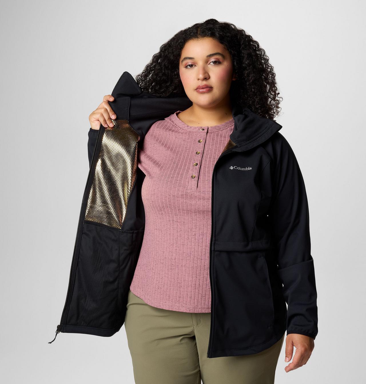 Women's Canyon Meadows™ II Softshell Jacket - Plus Size | 010 | 2X 6