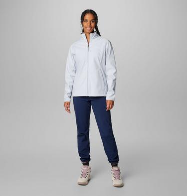 Giacca softshell da camminata Kruser Ridge III da donna, Color: Cirrus Grey, image 3