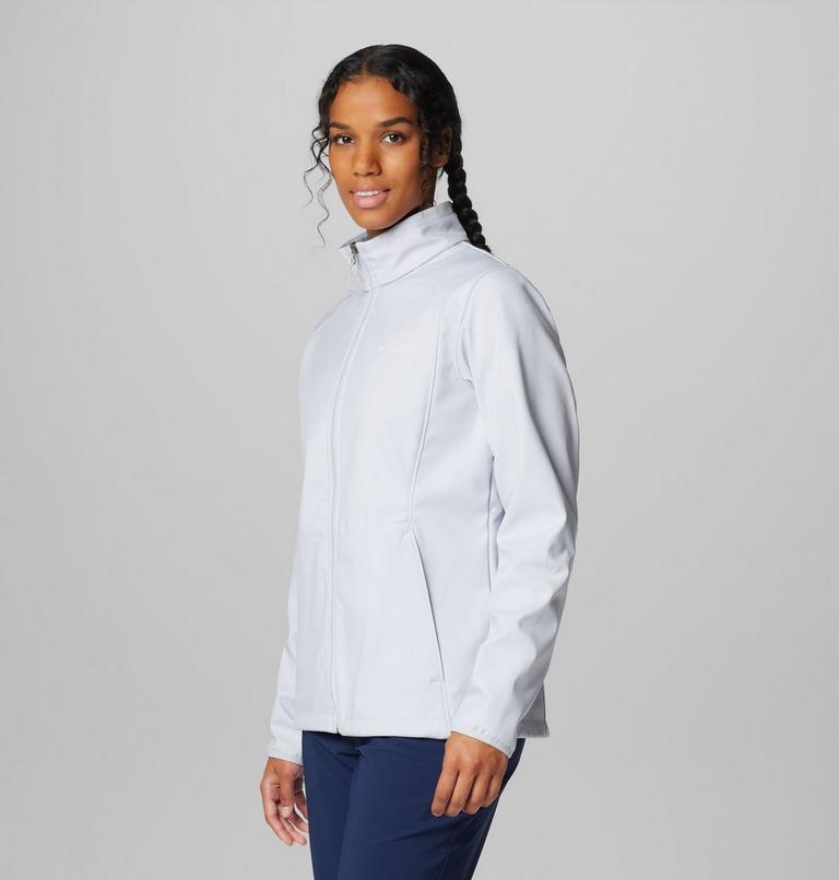 Women's Kruser Ridge III Softshell Jacket, Color: Cirrus Grey, image 4