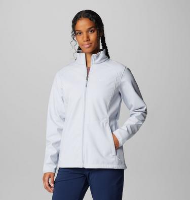 Women's Kruser Ridge III Softshell Jacket, Color: Cirrus Grey, image 7