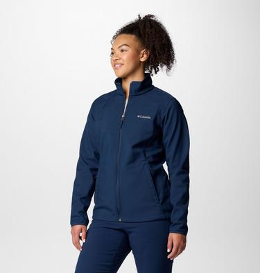 Women's Kruser Ridge III Softshell Jacket, Color: Collegiate Navy, image 4