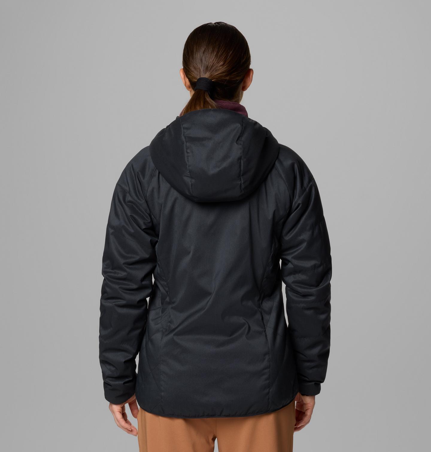 Женская куртка Columbia Kruser Ridge III Plush Softshell, цвет: Чёрный меланжевый — фото 2