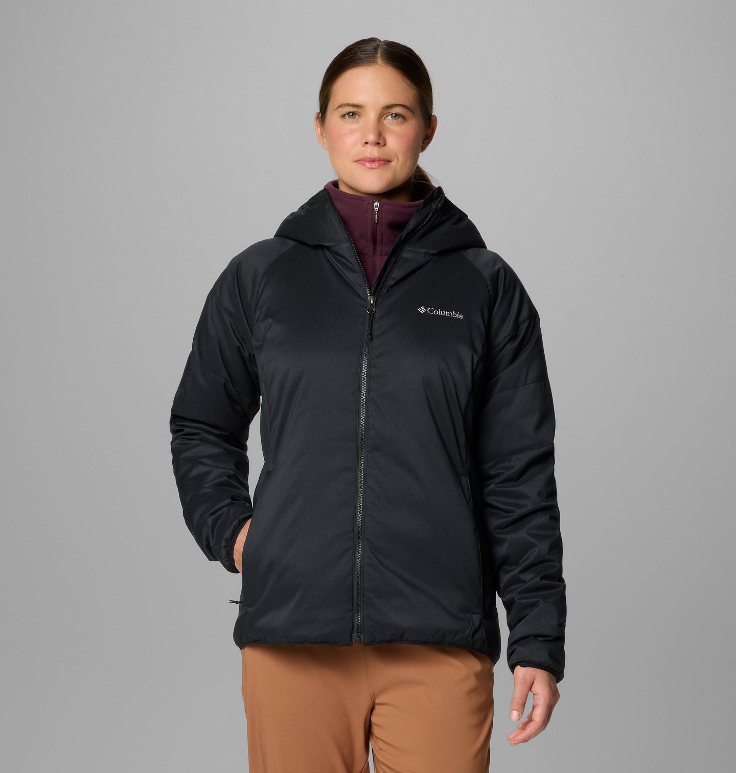 Женская куртка Columbia Kruser Ridge III Plush Softshell, цвет: Чёрный меланжевый — фото 1