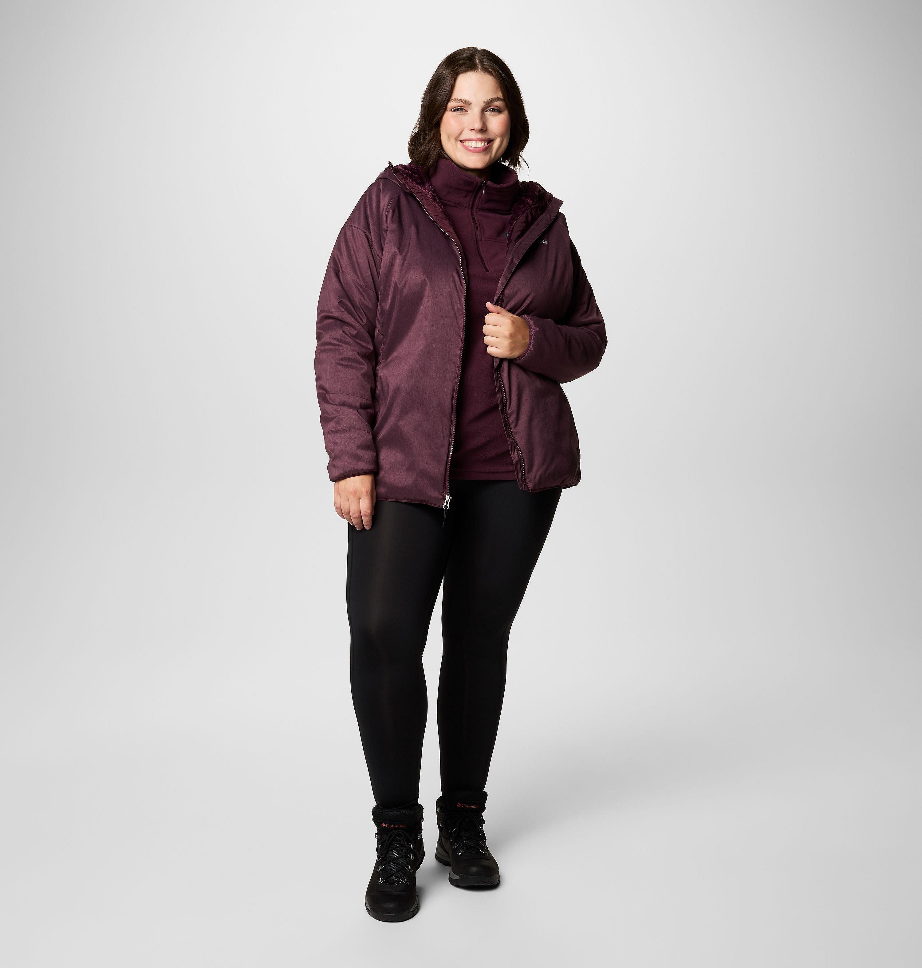 Manteau duveteux à coquille souple Kruser Ridge III pour femme – Grandes tailles 3