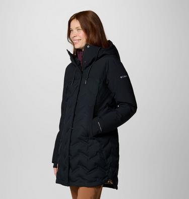 Women's Mountain Croo III Waterproof Hooded Mid Down Jacket, Color: Black, image 4