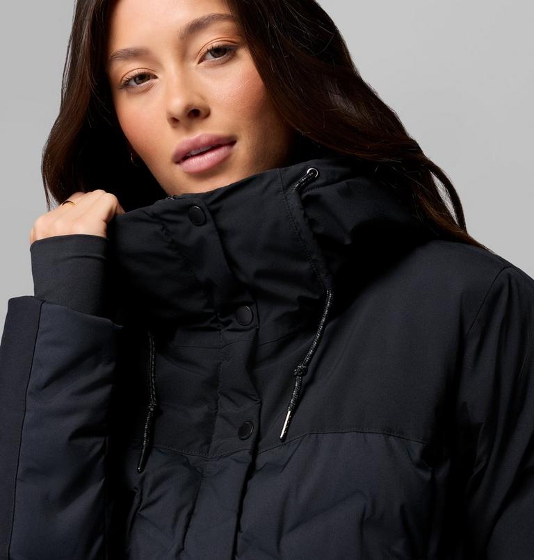 Women's Mountain Croo III Mid Down Jacket, Color: Black, image 7