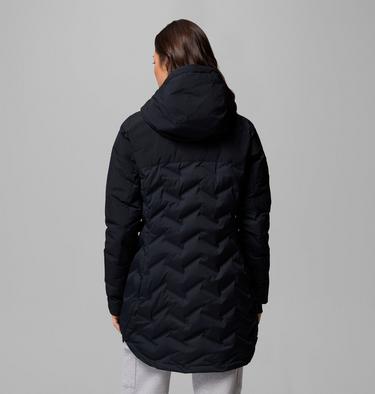 Women's Mountain Croo III Waterproof Hooded Mid Down Jacket, Color: Black, image 3