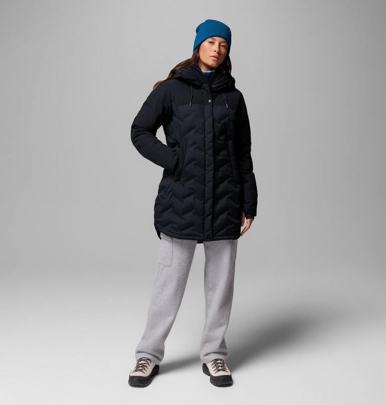 Women's Mountain Croo III Mid Down Jacket, Color: Black, image 2