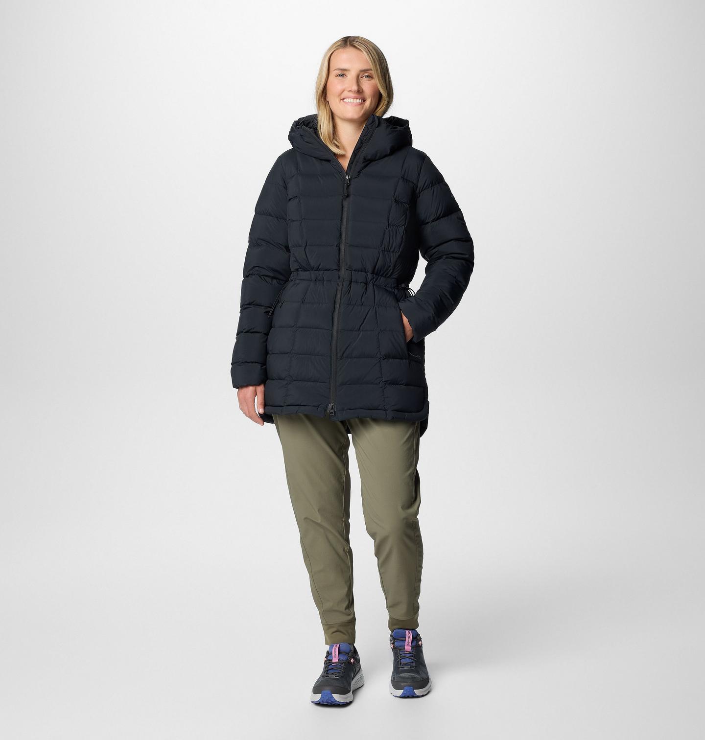 Женская куртка Columbia Ardenwood Mid Down Jacket, цвет: Чёрный — фото 3