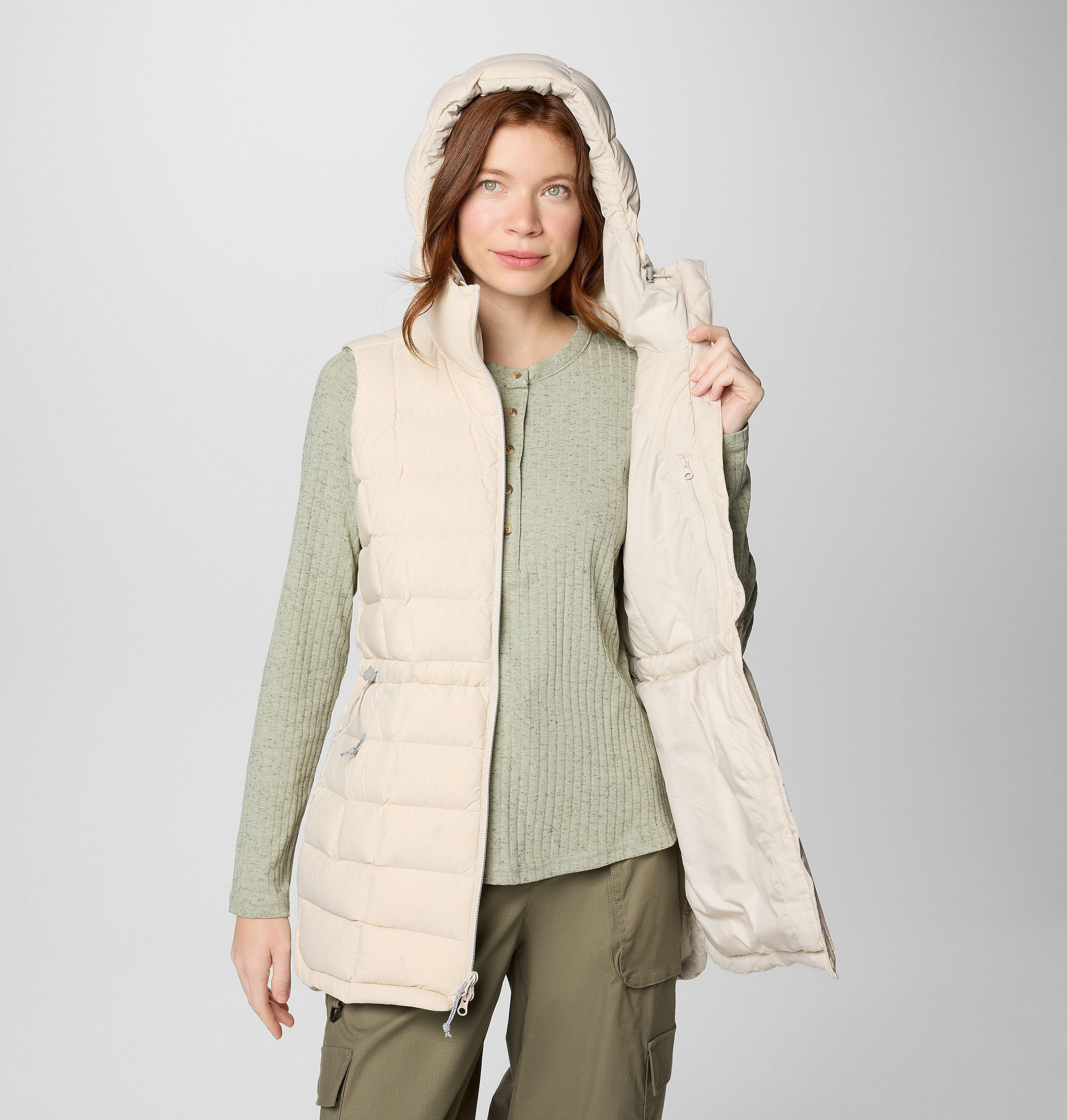 Women's Ardenwood Mid hooded Down Vest 8