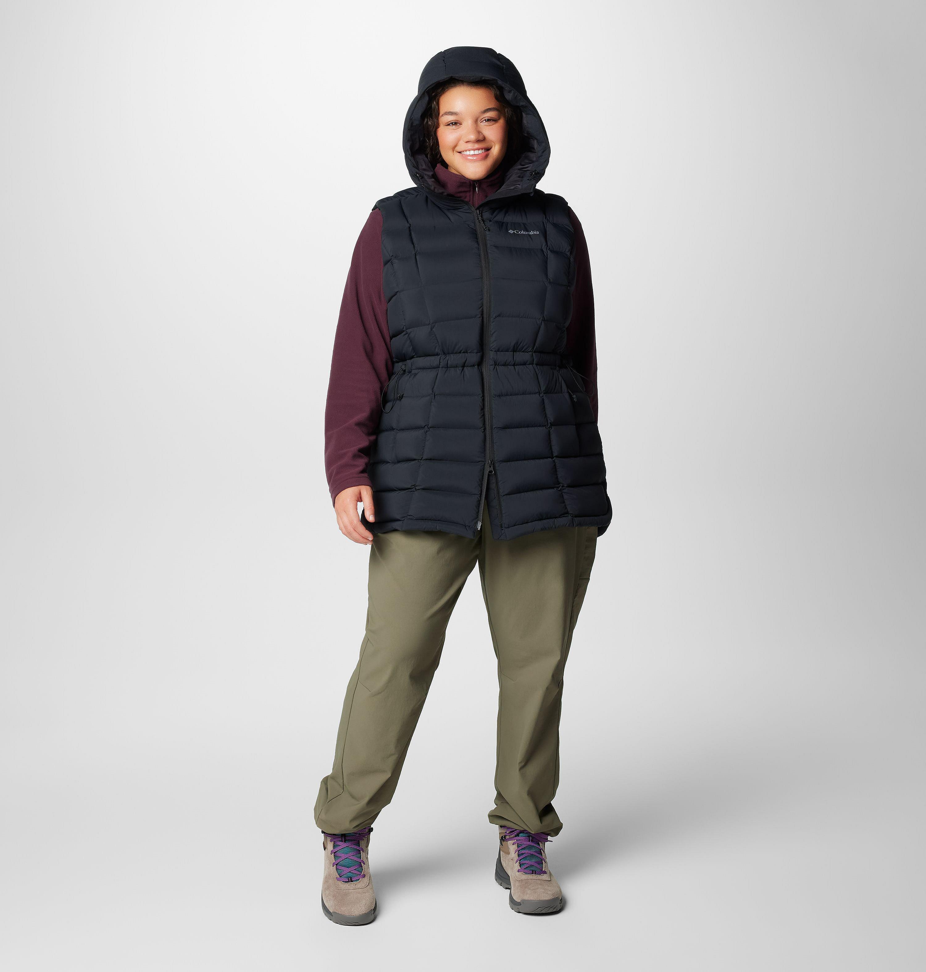 Women's Ardenwood Mid Down Hooded Vest - Plus | Columbia