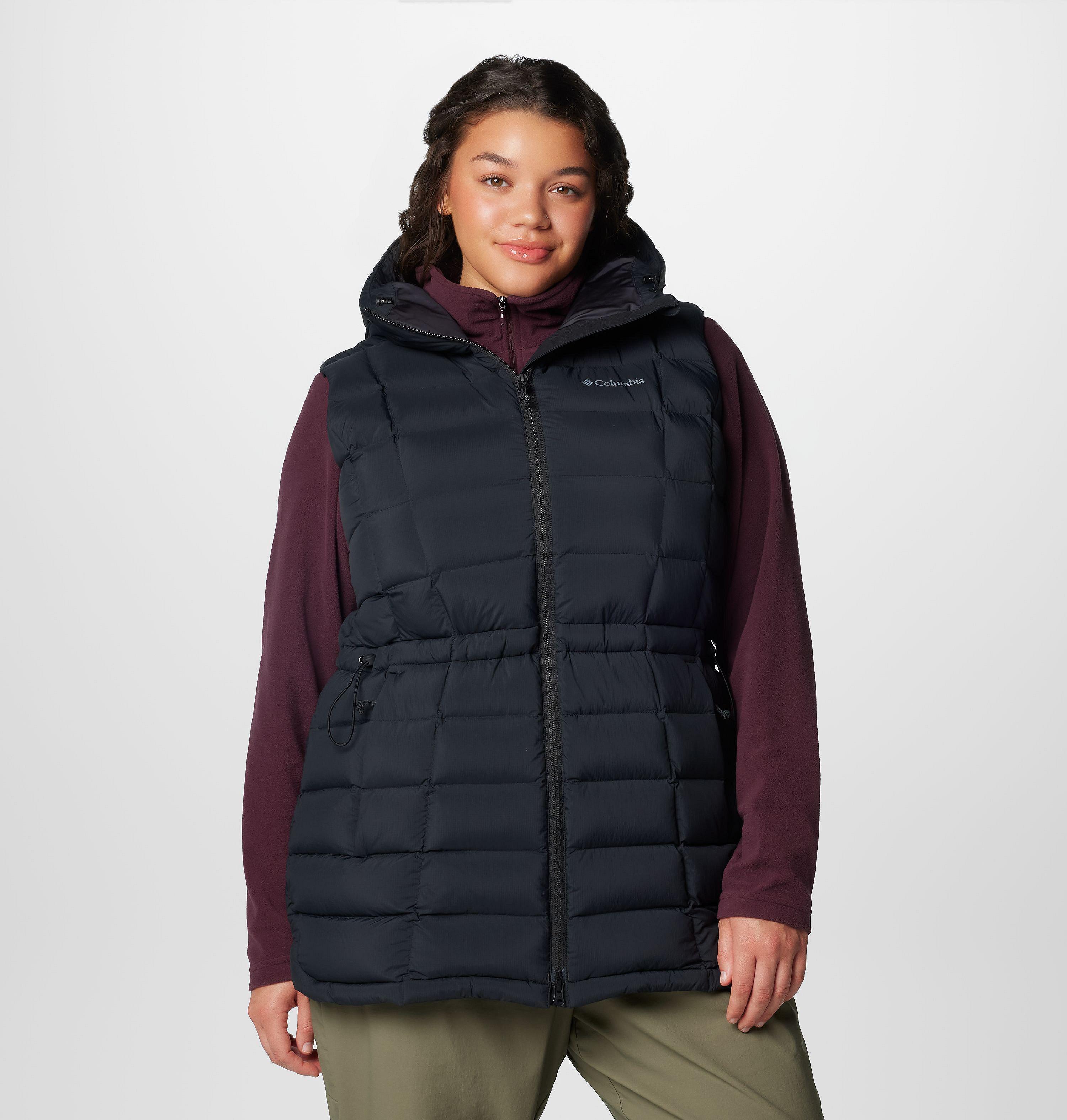 Women's Ardenwood Mid Down Hooded Vest - Plus | Columbia