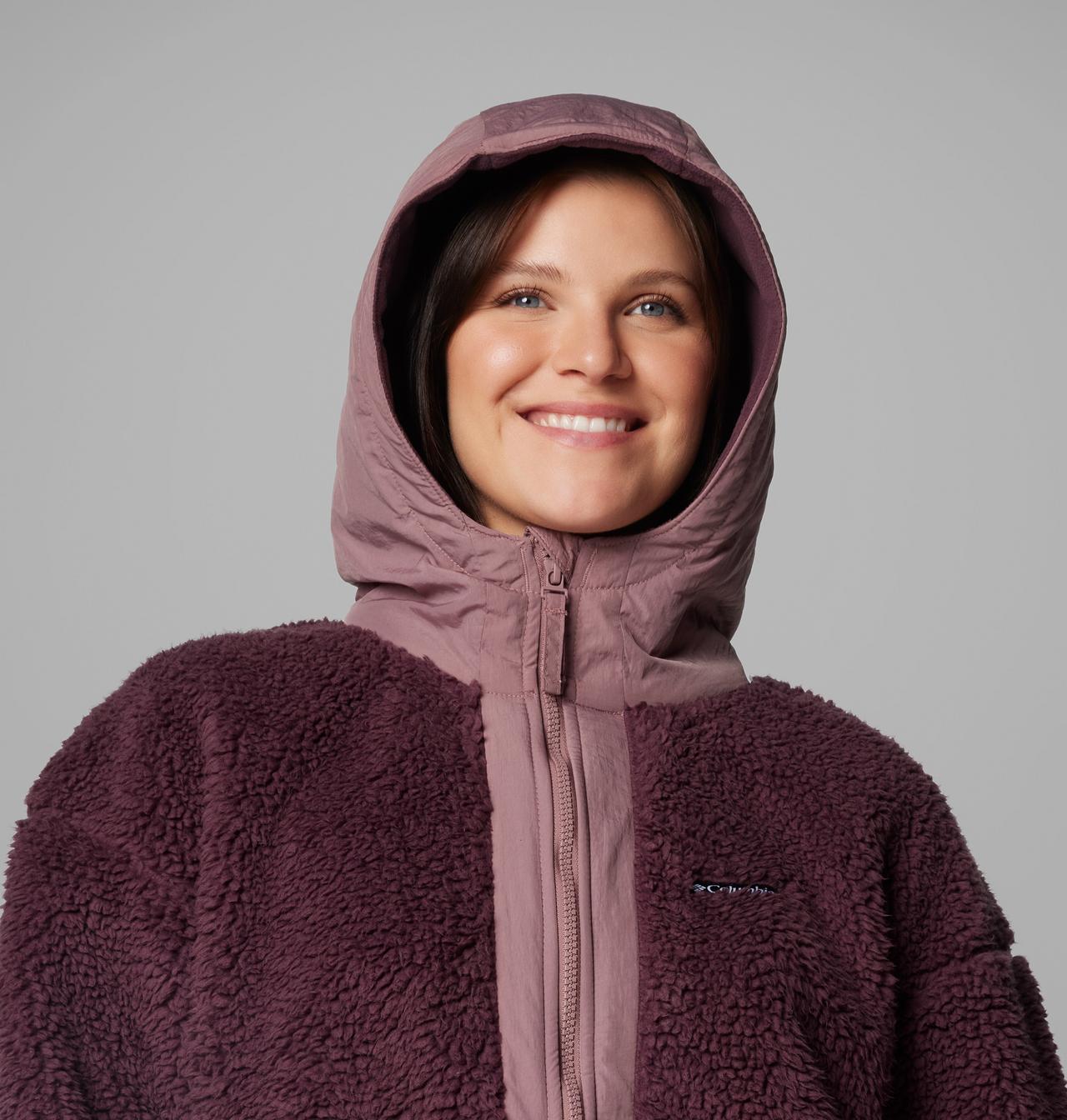 Women's Boundless Discovery™ Hooded Sherpa Jacket | 607 | XS 5