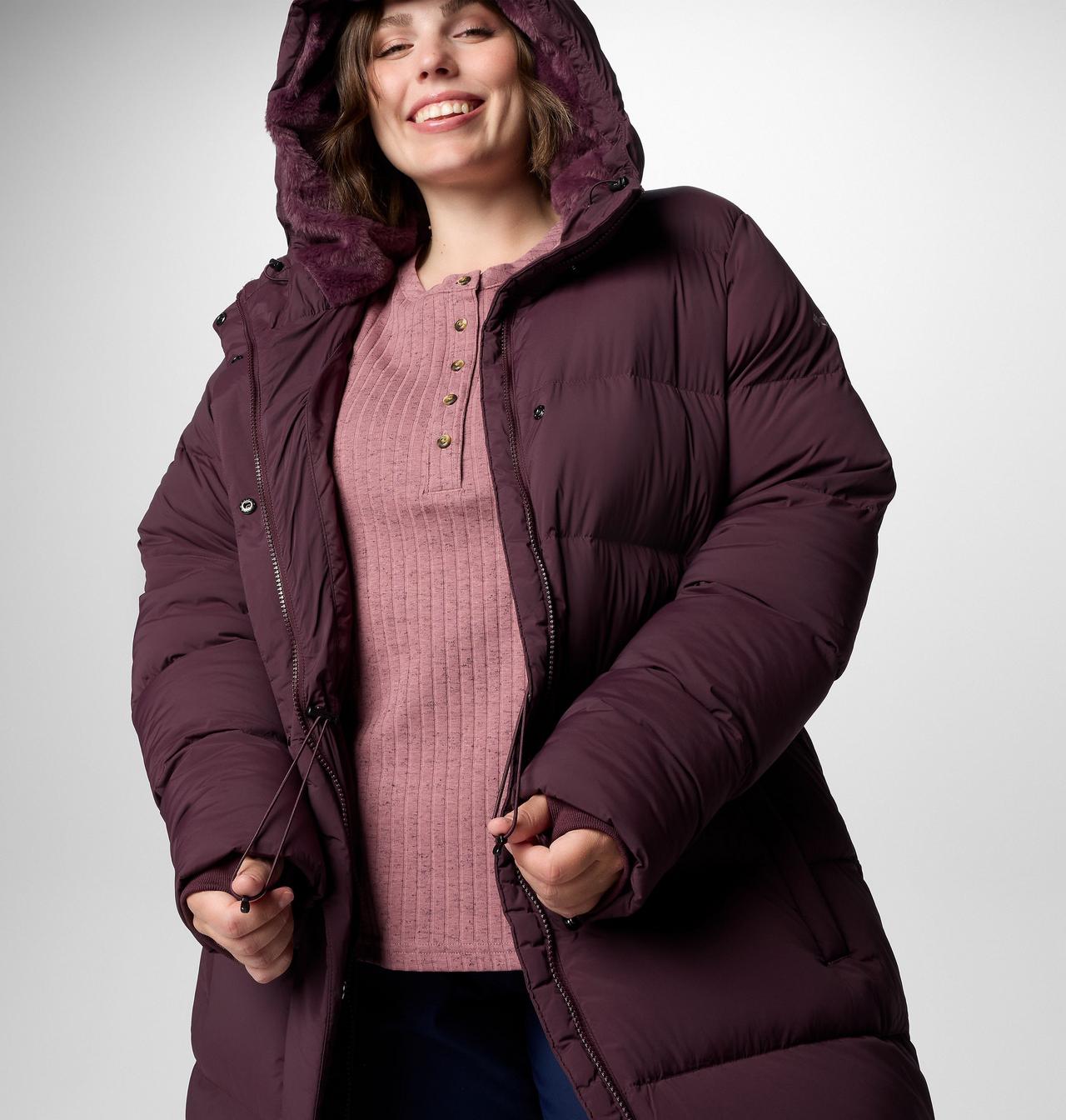 Women's Boundless Days™ Long Down Jacket - Plus Size 8