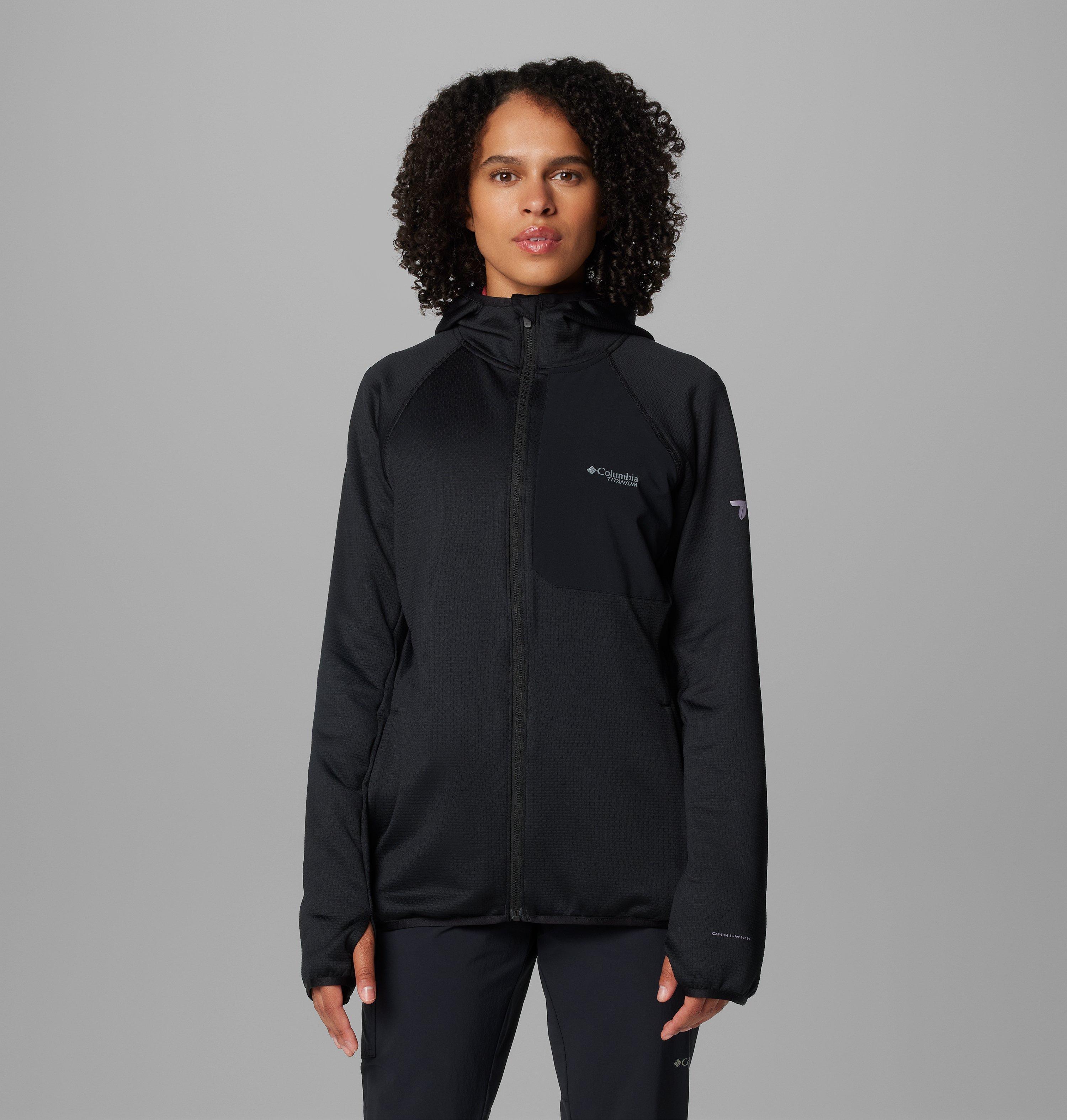 Women's Triple Canyon Grid Fleece Hooded Full Zip Jacket | Columbia