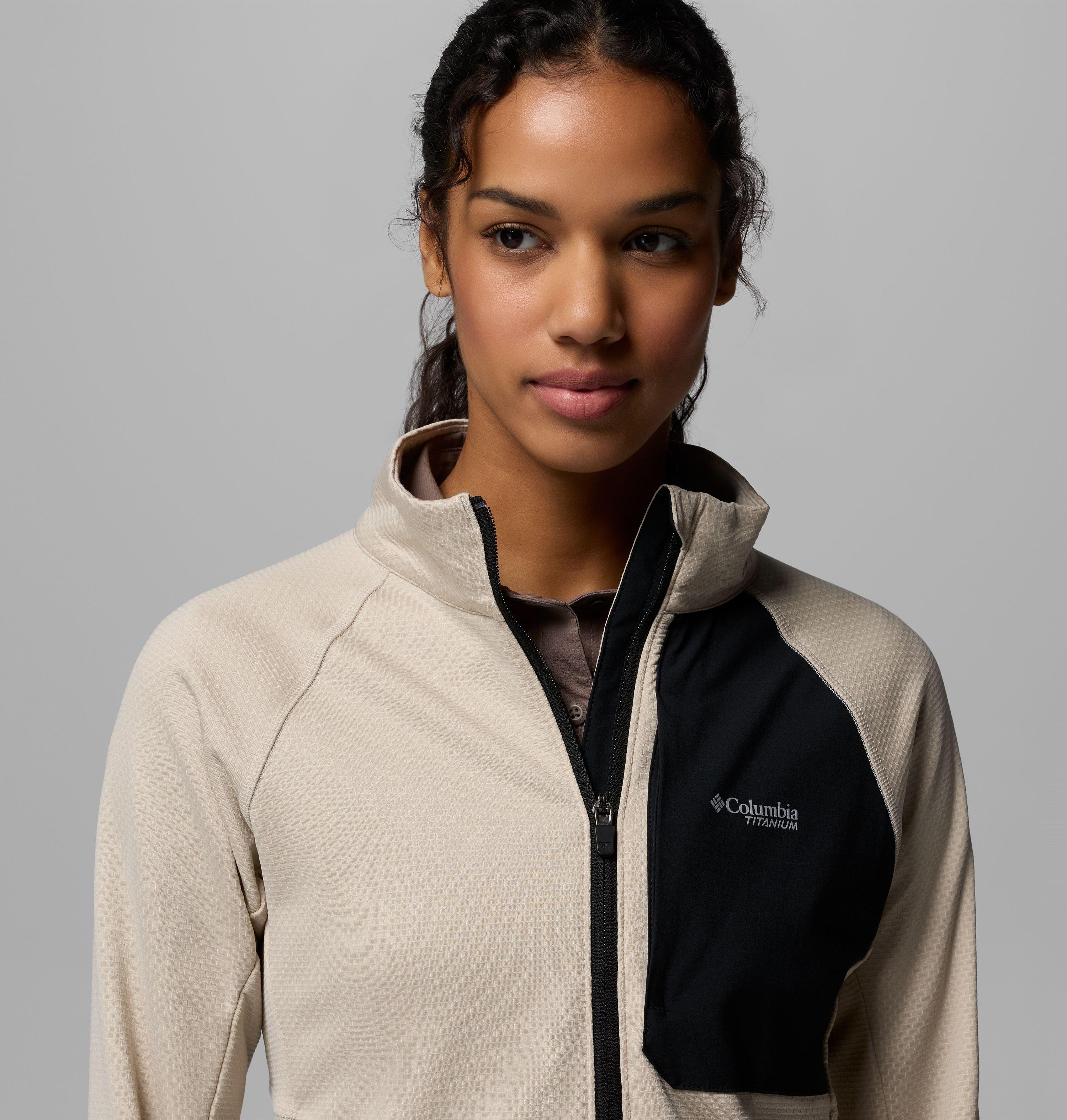 Manteau à fermeture éclair pleine longueur en tissu polaire quadrillé Triple Canyon pour femme 6