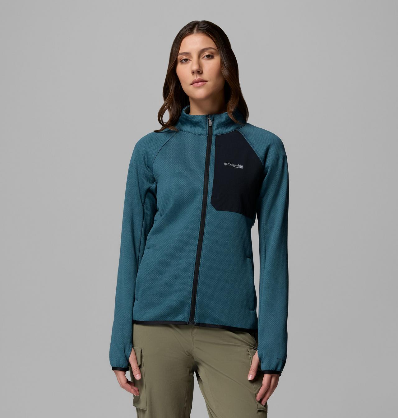 Women's Triple Canyon™ Grid Fleece Full Zip Jacket | 428 | L 5