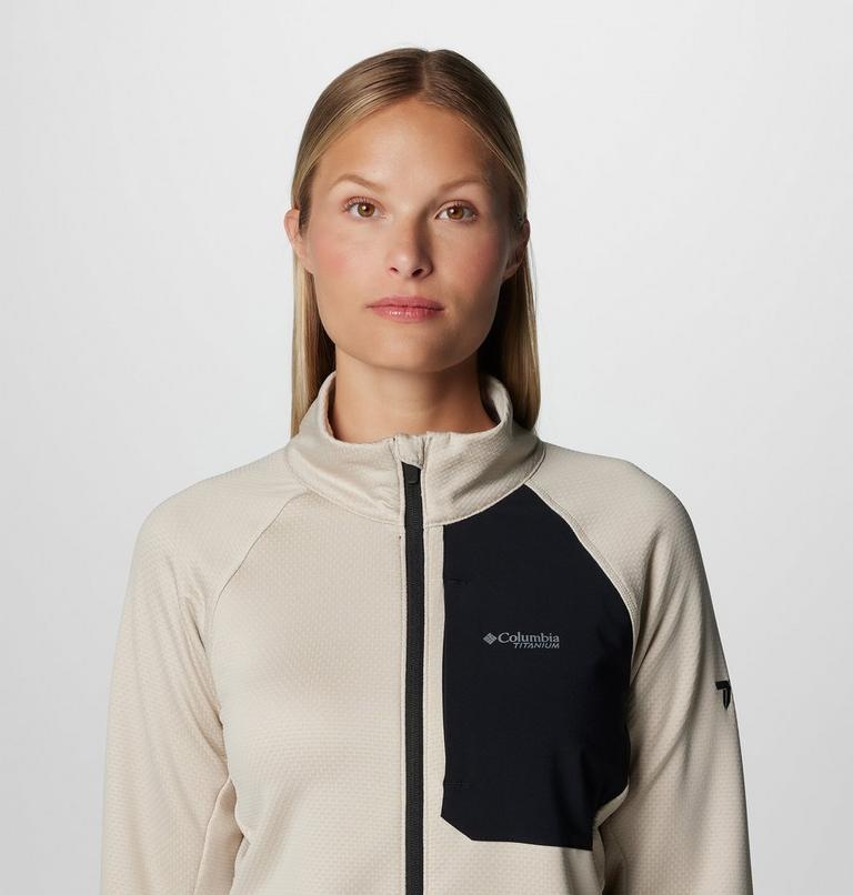 Triple Canyon Grid Fleece FZ, Color: Dark Stone Heather, Black, image 5