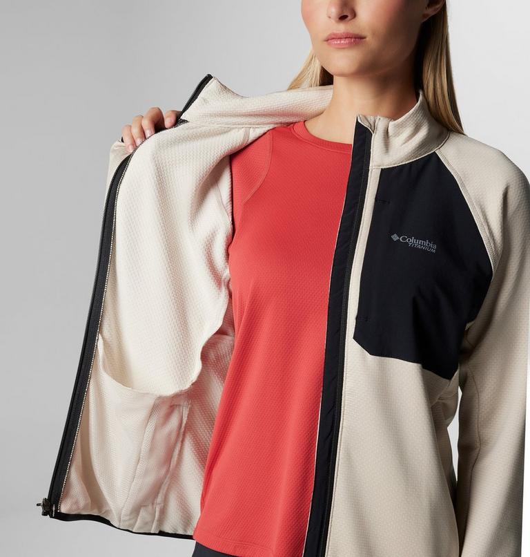 Triple Canyon Grid Fleece FZ, Color: Dark Stone Heather, Black, image 7