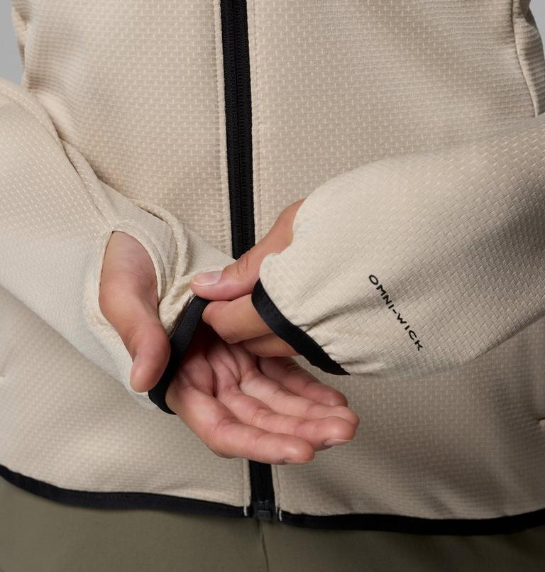 Women's Triple Canyon Technical Grid Fleece Jacket, Color: Dark Stone, Black, image 7