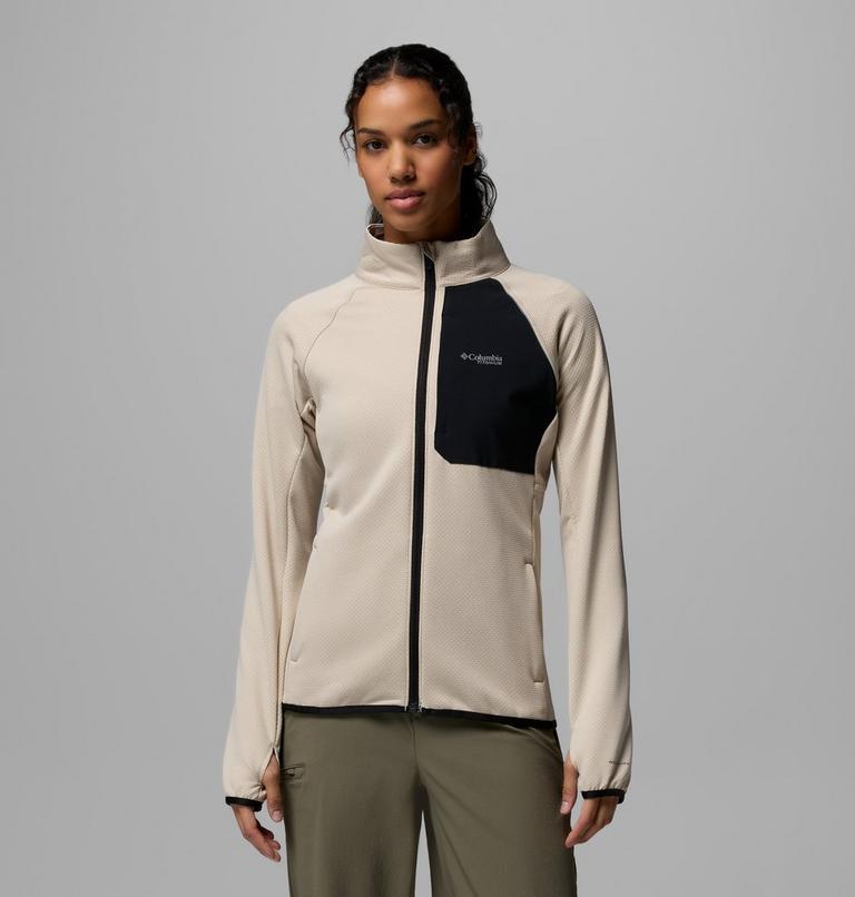 Women's Triple Canyon Technical Grid Fleece Jacket, Color: Dark Stone, Black, image 1