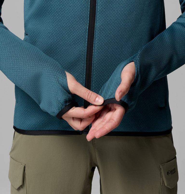 Women's Triple Canyon Technical Grid Fleece Jacket, Color: Everblue, image 8
