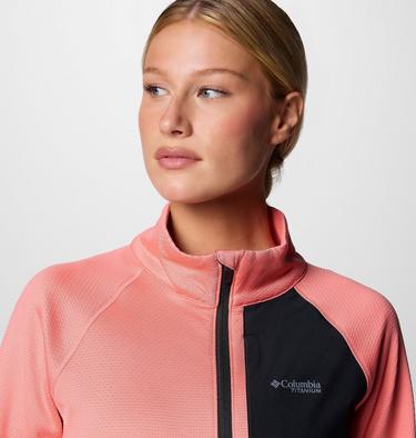 Women's Triple Canyon Technical Grid Fleece Jacket, Color: Alpenglow, image 4