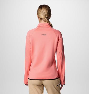 Chaqueta técnica de forro polar con diseño de cuadrícula Triple Canyon para mujer, Color: Alpenglow, image 6