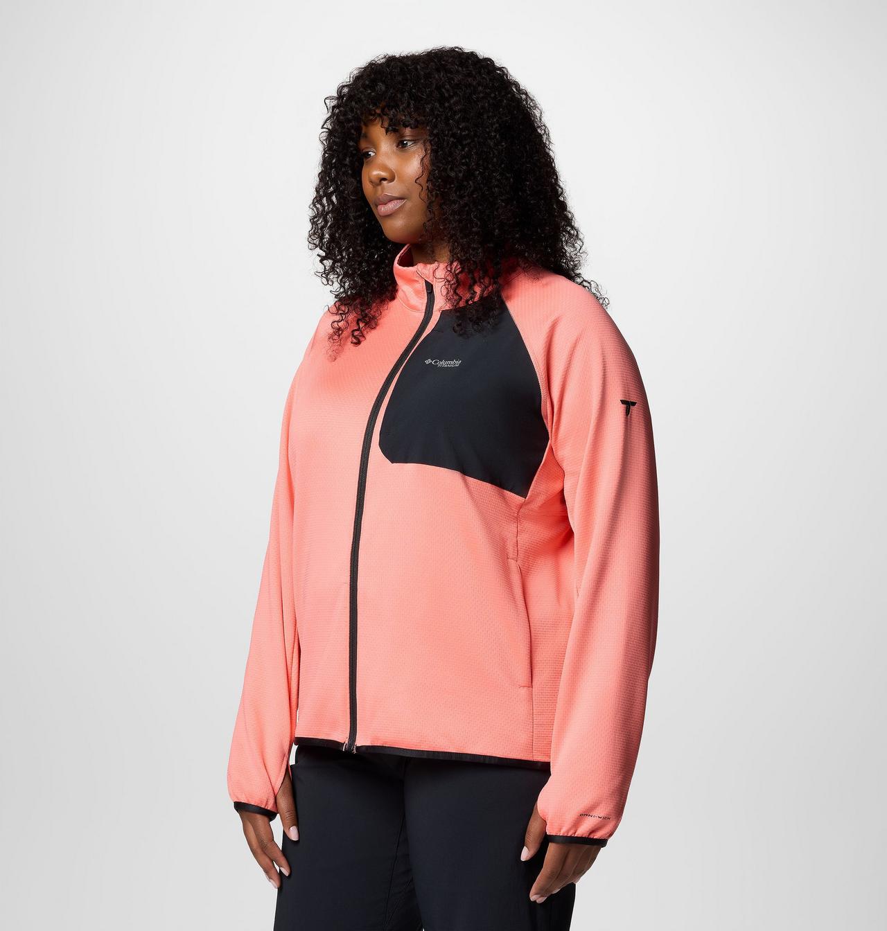 Women's Triple Canyon™ Grid Fleece Full Zip - Plus Size 3