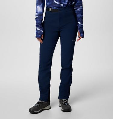 Women's Vast Canyon Omni-Heat Infinity Softshell Hiking Trousers, Color: Collegiate Navy, image 3