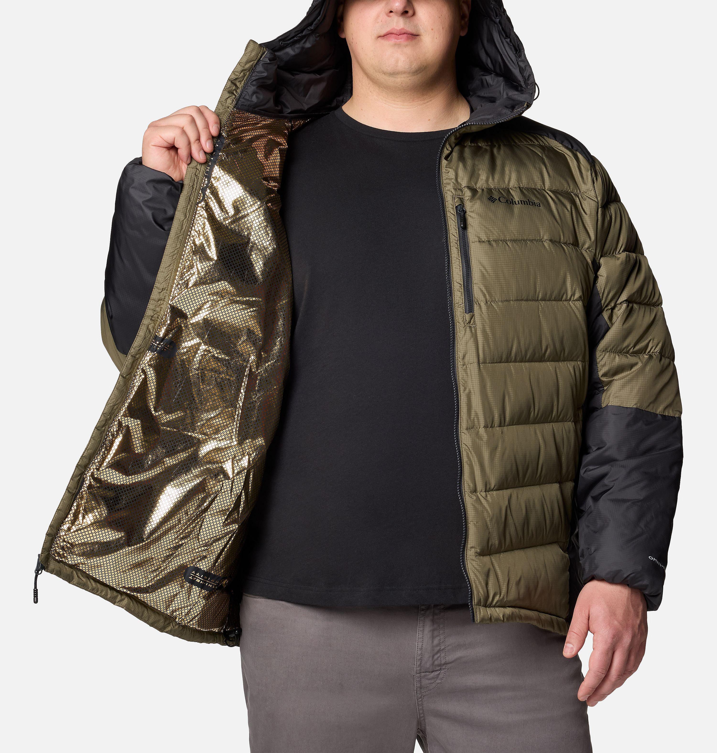 Manteau à capuchon Labyrinth Loop II pour homme – Tailles fortes | 397 | 2X 5