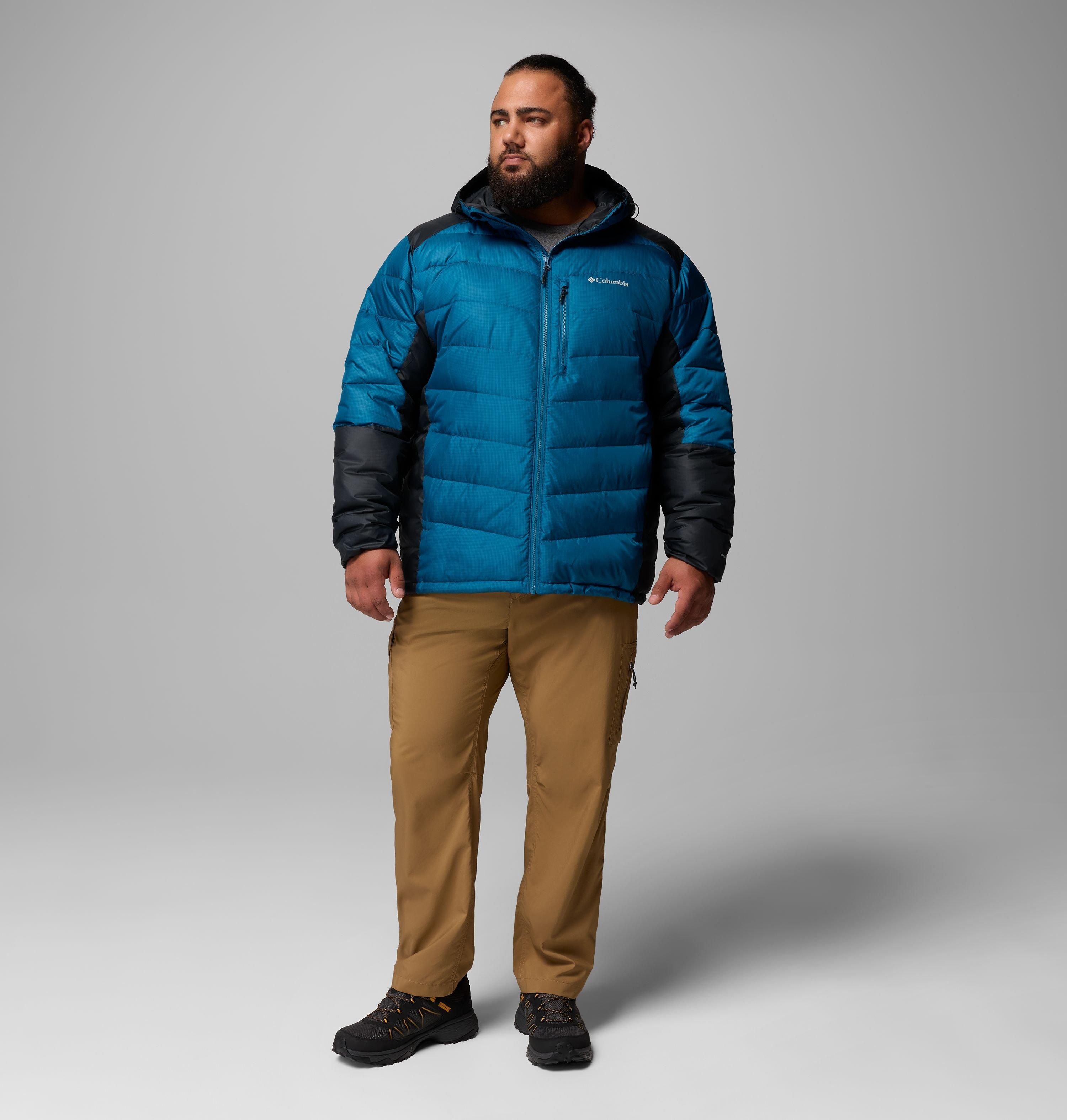 Manteau à capuchon Labyrinth Loop II pour homme – Tailles fortes 10
