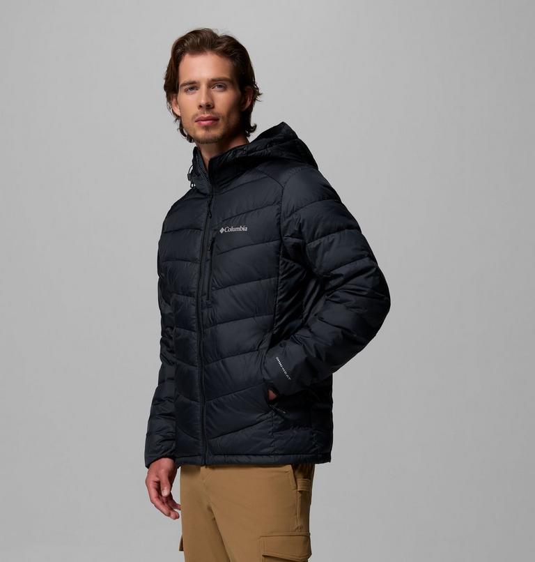 Men's Labyrinth Loop II Insulated Hooded Jacket, Color: Black, image 4