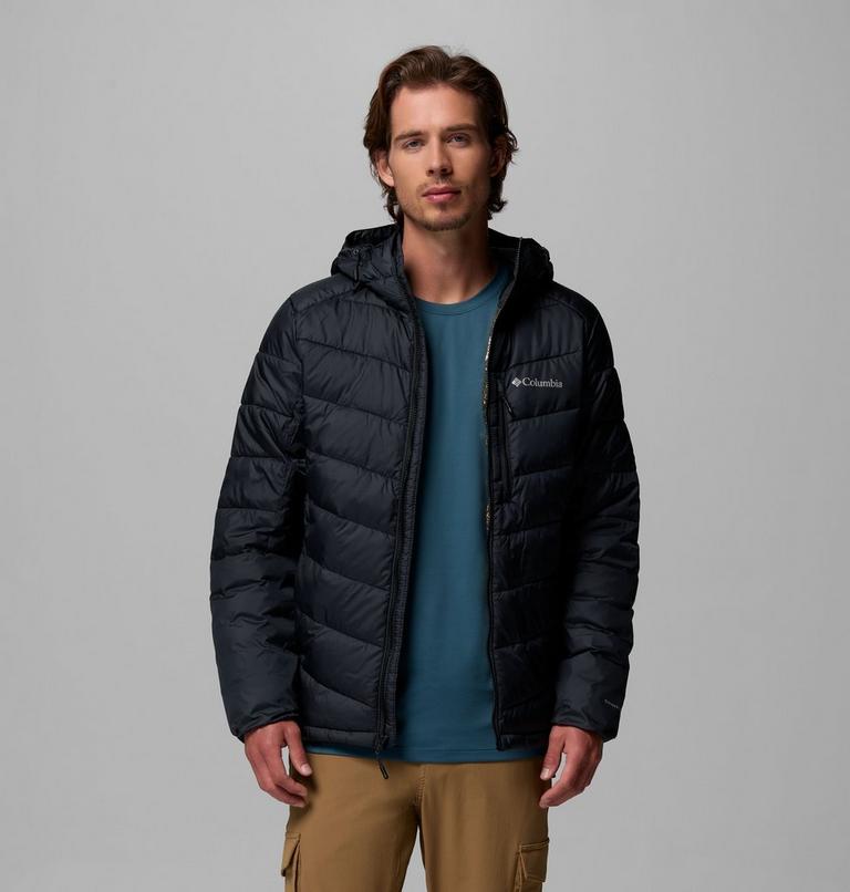 Men's Labyrinth Loop II Insulated Hooded Jacket, Color: Black, image 5