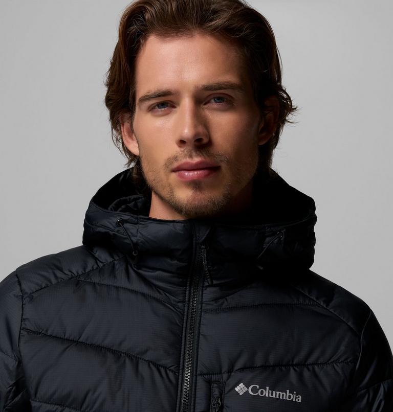 Men's Labyrinth Loop II Insulated Hooded Jacket, Color: Black, image 7